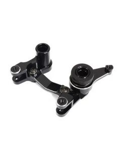 Integy 25490BLACK Steering Bellcrank for 1/10 Stampede 4X4 & Rustler 4X4 