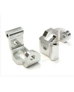 Integy 26185SILVER 4 Degree Front Caster Block C-Hubs for HPI 1/10 Sprint 2 On-Road