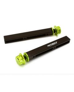Integy 27965GREEN Adjustable Front Body Post Set for Traxxas 1/10 Scale Summit 