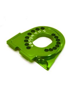 Integy 27982GREEN Motor Mounting Plate for Traxxas TRX-4 Scale & Trail Crawler
