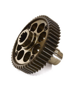 Integy 27983GREY Alloy Machined Metal Transmission Output Gear 51T for Traxxas X-Maxx 4X4