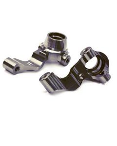 Integy 28635GREY Billet Machined Alloy Steering Knuckles for Tamiya 1/10 M-07
