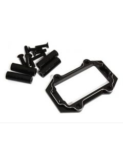 Integy 28666BLACK Servo Mount for Arrma Kraton 6S BLX Brushless Truggy