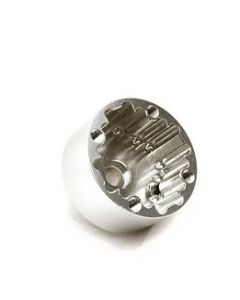 Integy 28819SILVER Billet Machined Differential Case Housing for Arrma Kraton 6S BLX Brushless