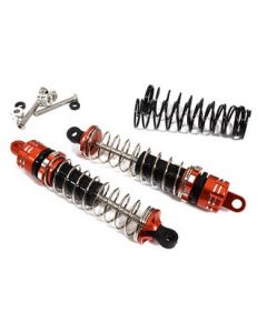 Integy 30048RED Performance Shocks (2) for Tamiya Scale Off-Road CC02 (L=86mm) 