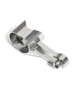 Integy 30593SILVER Replacement Bell Crank Part w/ Revised Geometry for C28815 (Arrma)