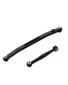 Integy 30801BLACK Alloy Steering Linkage for Axial 1/24 SCX24 Rock Crawler 