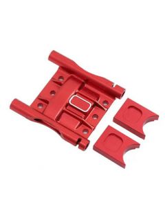 Integy 31074RED Alloy Center Diff Cover for Arrma 1/8 Kraton 6SBLX, Outcast, Limitless ARA320499