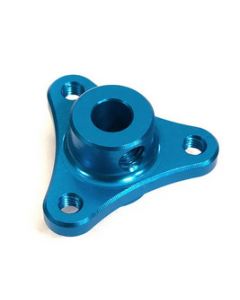 Integy C31234BLUE Special 0.8M/MOD1 Spur Gear Adapter for ID 5mm Shaft