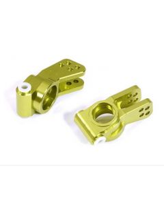 Integy 31340GREEN Rear Hub Carriers for Losi 1/10 Lasernut U4 4WD Brushless RTR