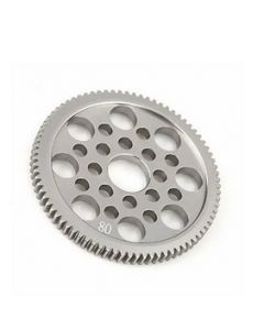 Integy 31349 48 Pitch Metal Spur Gear 80T for 1/10 On-Road (Mount Thickness = 2.4mm)