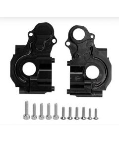 Integy 31406BLACK Alloy Machined Main Gearbox Housings for Losi 1/18 Mini-T 2.0