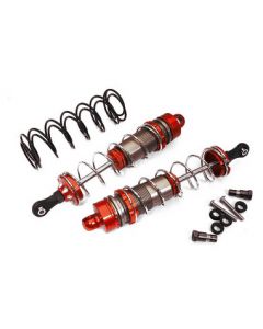 Integy 31550RED HD Big Bore Shocks (2) 130mm for 1/8 Scale Off-Road