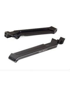 Integy 32574BLACK Rear Tower Chassis Braces Aluminum for Traxxas 1/8 Sledge 4WD Truck