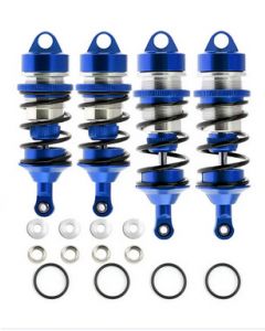 Integy 32719BLUE Shock Set (4) for Arrma 1/7 Limitless, Felony & Infraction