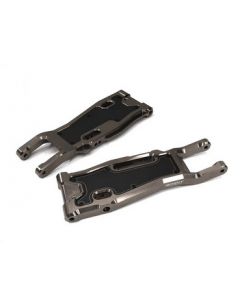 Integy 32956GREY Front Suspension Arms for Traxxas 1/8 Sledge 4WD