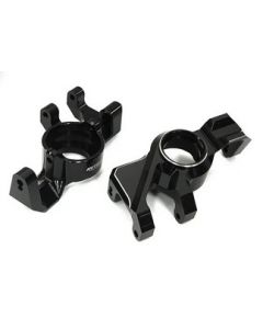 Integy 33316BLACK Front Steering Knuckles for Traxxas XRT 