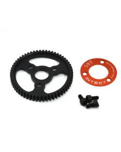 Integy 3657 High-Strength 58T Steel Spur Gear for Traxxas 1/10 T-Maxx 3.3 & Jato Trucks