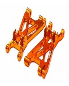 Integy 6999ORANGE  Lower Suspension Arms for Savage XL, Flux & X 4.6 RTR