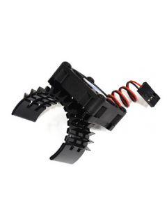 Integy 8635BLACK T2 Motor Heatsink w/ Cooling Fan for Traxxas 1/10 Stampede 4X4 & Slash 4X4