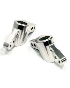 Integy 8699SILVER Rear Hub Carriers for HPI 1/10 Scale Bullet MT & Bullet ST 
