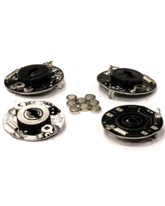 Integy T2 Dynamic LED Wheel Light Kit RGB Color (4) 1/10