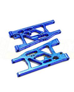 Integy T8154BLUE HD Alloy Rear Lower Arms for Losi 8ight (LOSA0801)