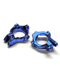 Integy T8171BLUE Alloy Front Spindle Carriers for Losi 8ight (LOSA0801 & LOSA0802)