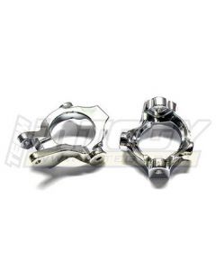 Integy T8171CHROME Alloy Front Spindle Carriers for Losi 8ight (LOSA0801 & LOSA0802)