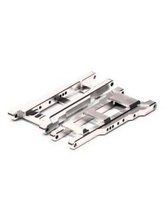 Integy T8581SILVER Lower Sus Arms for 1/10 Stampede & Slash 2WD