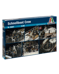 Italeri 5607 Schnellboot Crew Plastic Model Kit 1/35