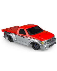 Jconcept 0391 1999 Ford F-150 Lightning Clear Body w/Ultra Rear Wing 1/10 Short-Course