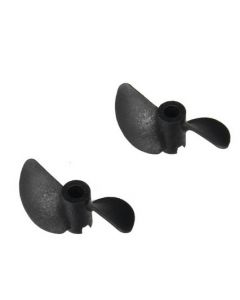 JK 930511 Boats Propeller  P1.4 X 35mm 2BL Plastic Mad Flow 