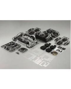 Killerbody 48615 TOYOTA LAND CRUISER LC70 COCKPIT SET (R/L) 1/10