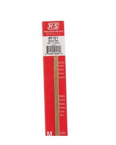 K&S 8161 Brass Rod 3/64x12" (1.19mm) (4pcs)