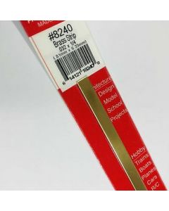 K&S 8240 Brass Strip .032 x 1/4 (0.81 x 6.35mm) 1pc