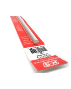 K&S 83045 SOLID ALUMINUM ROD 1/4in (12in LENGTHS)