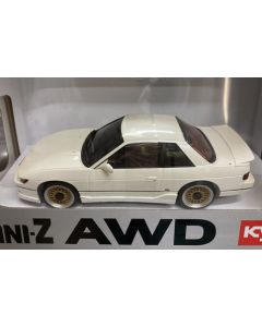 Kyosho MINI-Z AWD NISSAN SILVIA K’s (S13) w/Aero kit Pearl White 1/27
