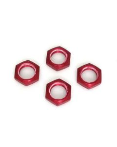 Kyosho IFW336R Wheel Nut w/Nylon 17mm red 4pcs/MP777,ST-R