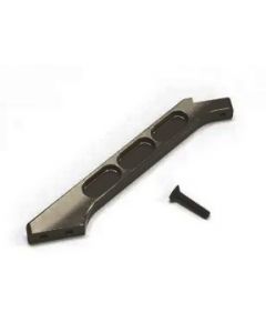 Kyosho IFW418 Alu Front Torque Rod Set (Gunmetal/MP9)
