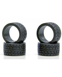 Kyosho MZW38-20B MINI-Z Racing Radial Wide Tire 20° (4pcs) 1/27
