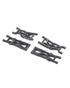 Losi LOS214003 Front and Rear Suspension Arm Set, Mini T 2.0