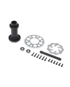 Losi LOS262014 Complete Rear Hub Assembly, ProMoto-MX