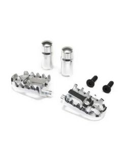 Losi LOS361001 Aluminium Foot Pegs, Silver, ProMoto-MX