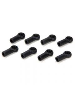 LOSI LOSA6046 4mm Rod End Set (8pcs): 8B, 8T