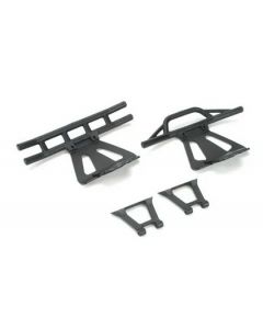 Losi LOSB2401 Front/Rear Bumpers & Braces LST,LST2,AFT MUG,MGB