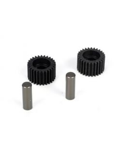 Losi TLR2966 Idler Gear and Shaft , 22