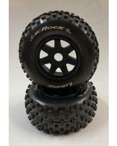 Louise LT3229SBM SC-Rock 1/10 SC Tyre Sport/Black Soft Hex 17mm (2pcs)