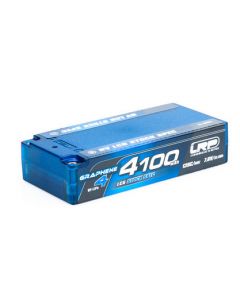 LRP 431275  HV LCG Stock Spec Shorty GRAPHENE-4 4100mAh Hardcase battery - 7.6V LiPo - 135C/65C