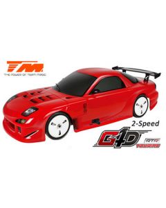 Team Magic 502091A-RX7 G4D RX7 Touring Car RTR - Pull Start - 2-Speed 4WD  1/10 Nitro